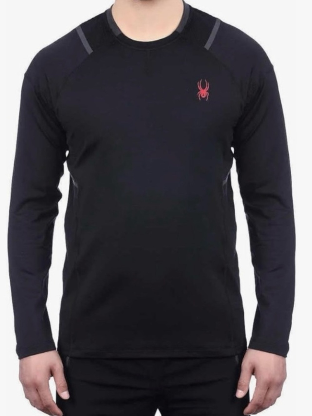 Spyder Mens NEW no tag,
Active Midweight Long Sleeve Shirt, fleece lined, Medium